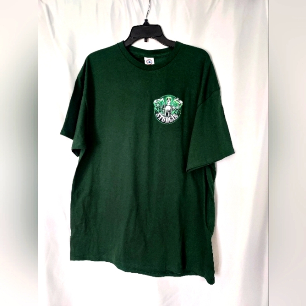 Delta Appeal Sturgis 2022 Green Skull Riders 100% Cotton Tee Size XL